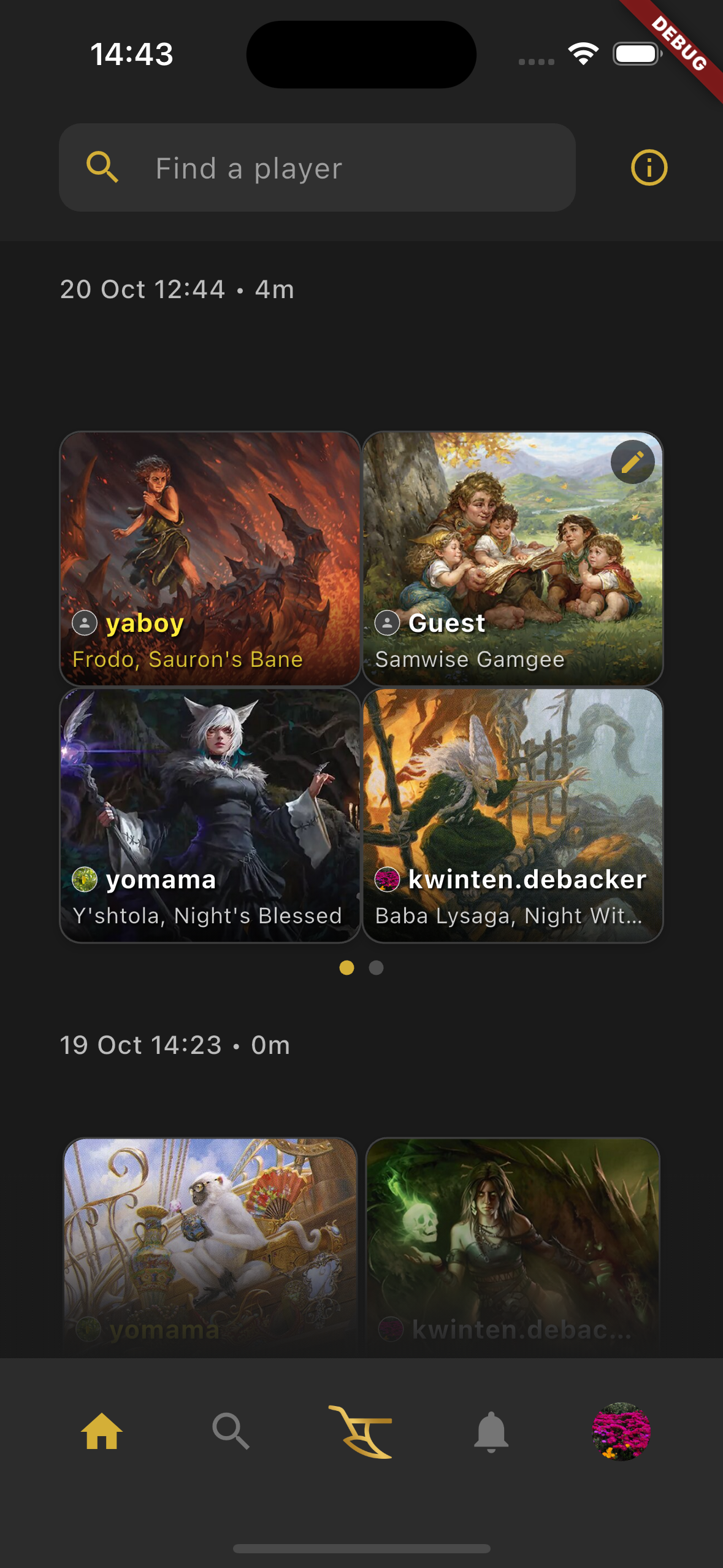 Home Feed Screenshot